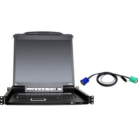 ATEN 16-Port 17 Lcd Kvm Console Kit CL5716MUKIT